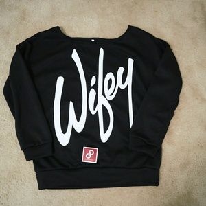 Wifey Graphic Sweater
